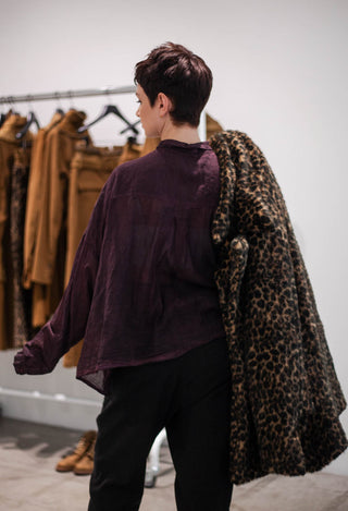 PRE-ORDER - Oversized Lightweight Shirt in Purple Cloud - 1350402