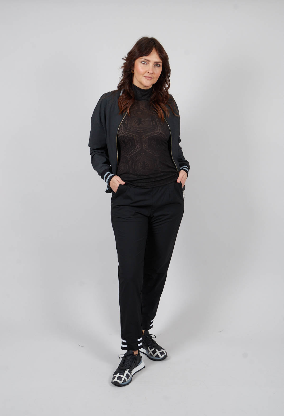 Pegged Trousers in Intrigue