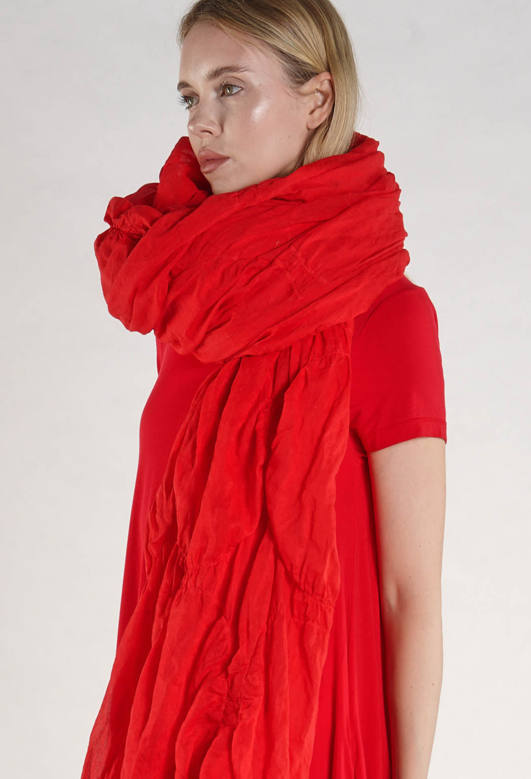 PRE-ORDER - Oversized Scarf in Pepper Cloud 1351406 (Pictured in Ketchup Cloud)