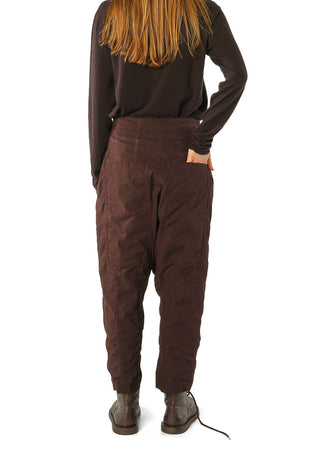 PRE-ORDER - Pull On Drop Crotch Trousers in Purple Cloud - 1390124