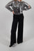 Wide Leg Trousers in Black