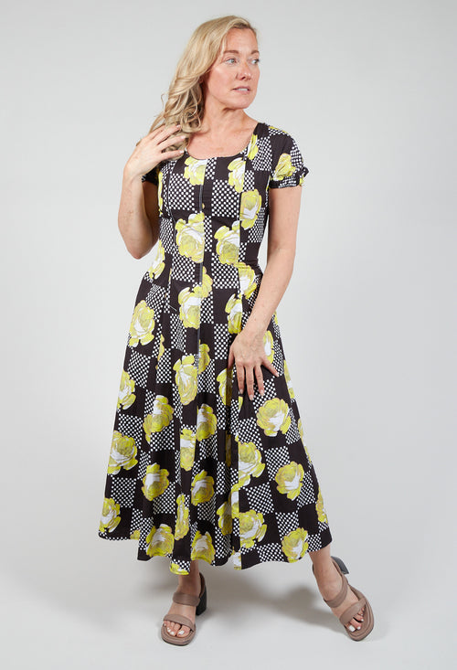 A-Line Dress in Yellow