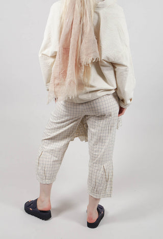 Justin Trousers in Flex Carreaux