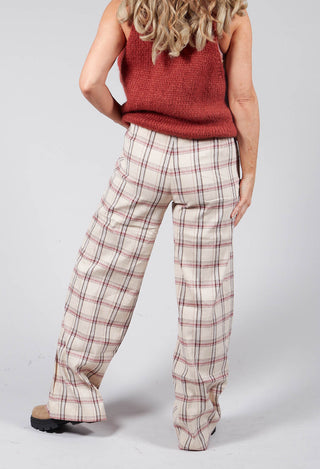 Harmony Trousers in Naturale / Brick / Marrone