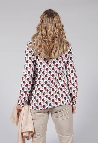 Ice Cream Shirt in Rosa / Moro / Brick