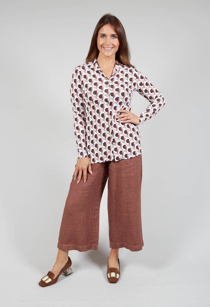 Ice Cream Shirt in Rosa / Moro / Brick