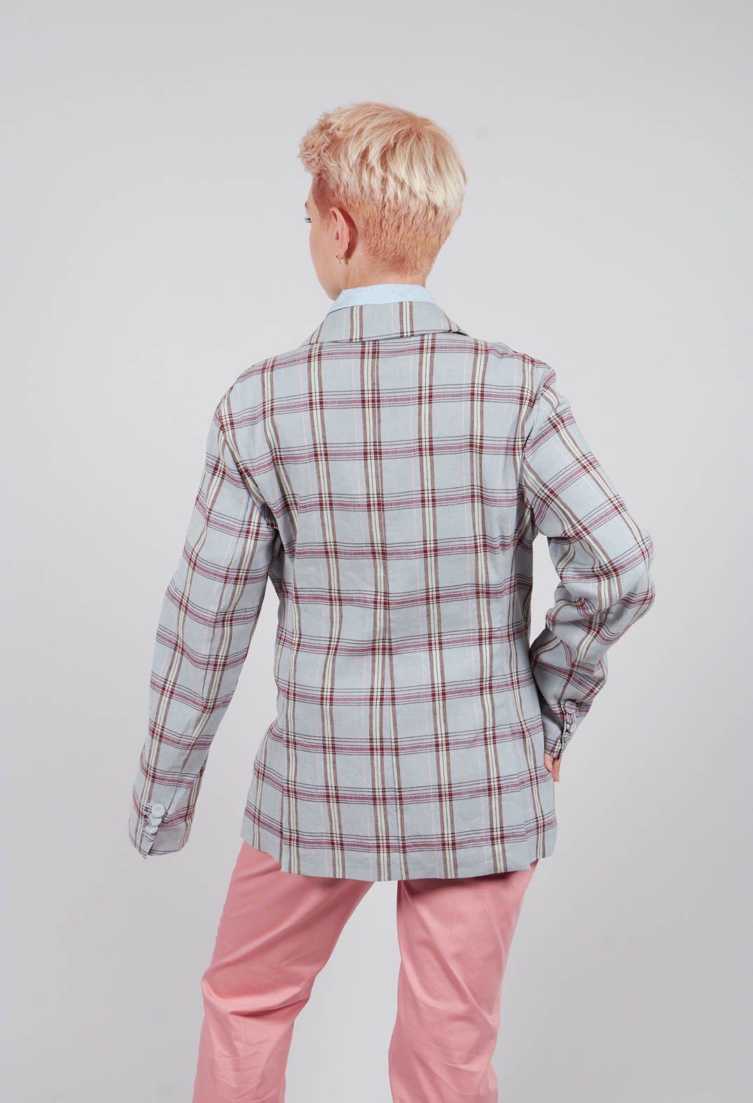Harmony Jacket in Avio / Brick / Rosa