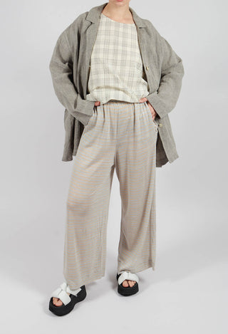 Ortigia Lino Trousers in Pale-Corda
