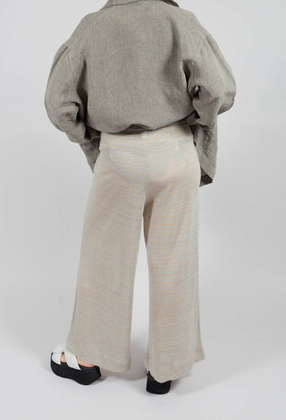 Ortigia Lino Trousers in Pale-Corda