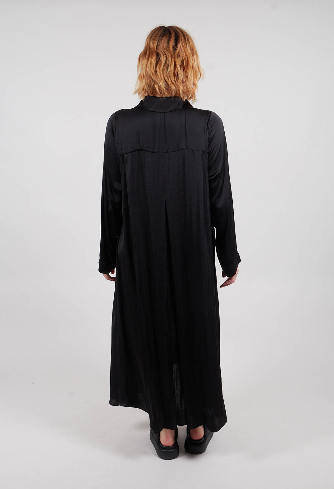 Shirt Dress in Black