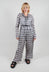 Jumpsuit in Deep Blue Print