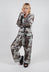 Jumpsuit in Brown Print