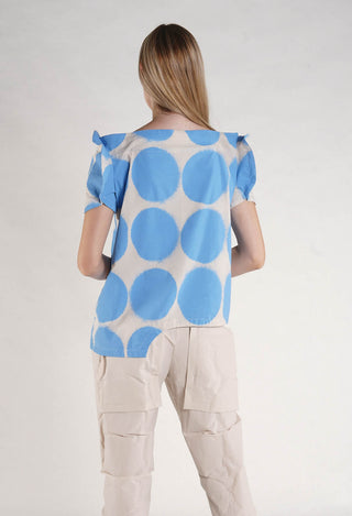 PRE-ORDER - Round Sleeve T-Shirt in Electric Print - 1630601 (Pictured in Ice Print)