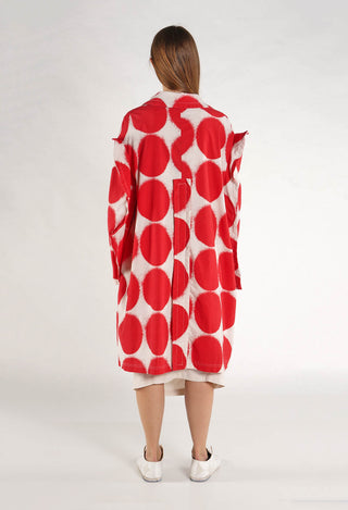 PRE-ORDER - Lightweight Coat in Black Print - 1631216 (Pictured in Ketchup Print)