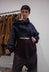 PRE-ORDER - Cropped Jumper in Black Melange - 1660701
