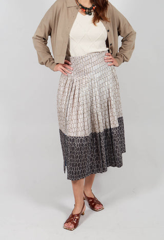 Multipleats Atena Skirt in Moonstruck