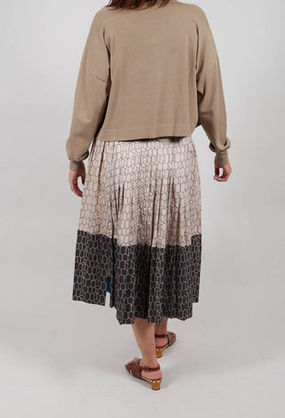Multipleats Atena Skirt in Moonstruck