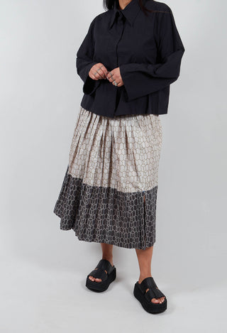 Multipleats Atena Skirt in Moonstruck