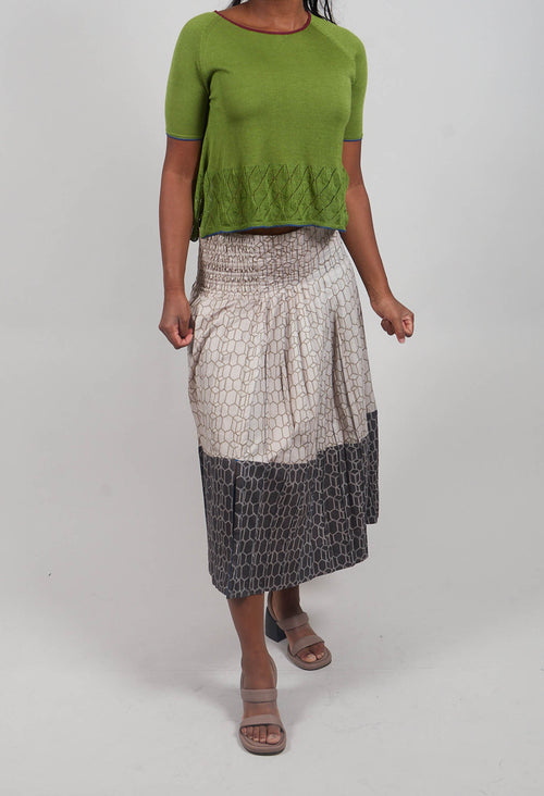 Multipleats Atena Skirt in Moonstruck