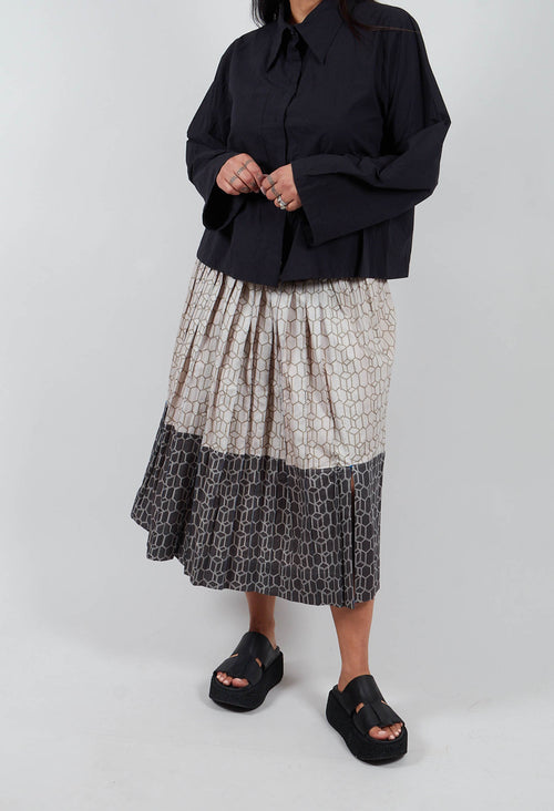 Multipleats Atena Skirt in Moonstruck
