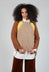 Colourblock Jumper in Brown