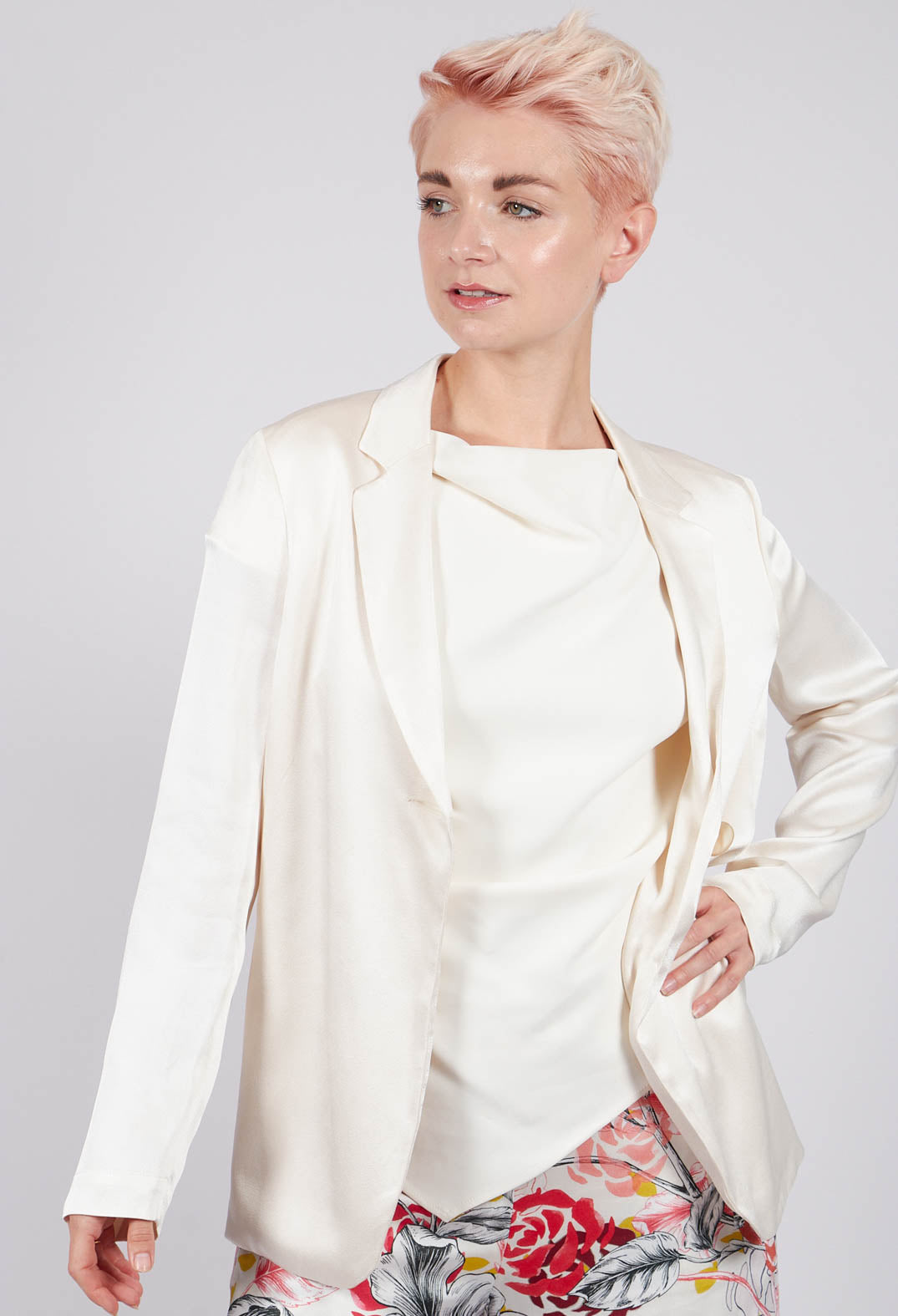 Relaxed Blazer in Rugiada