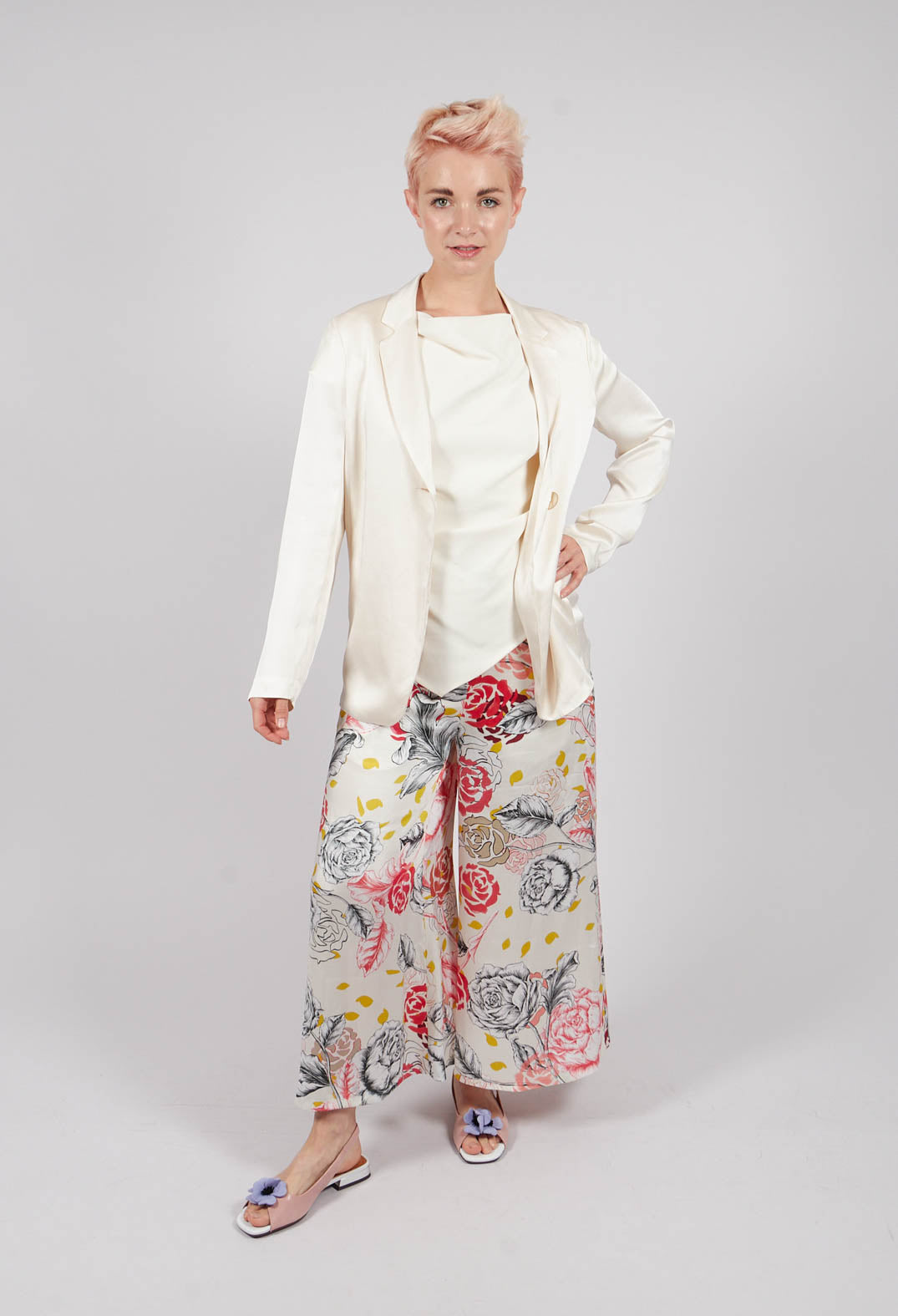 Relaxed Blazer in Rugiada