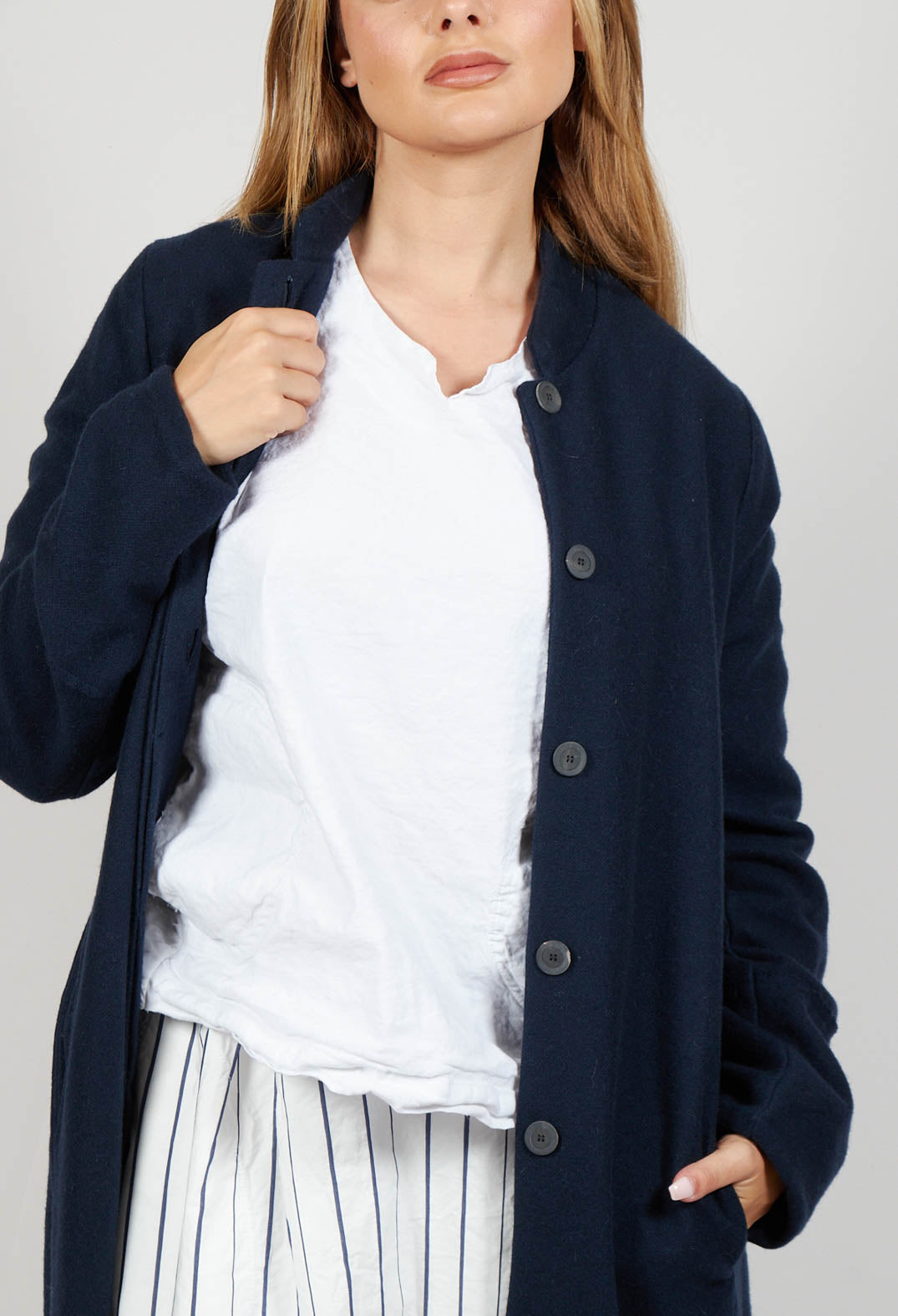 Cashmere duster coat sale