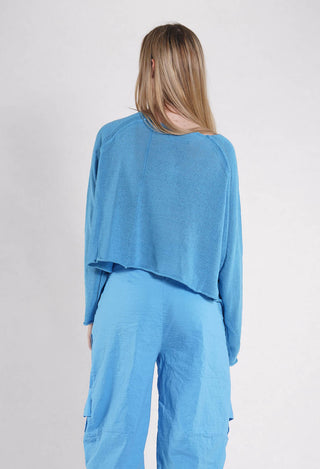 PRE-ORDER - Cropped Oversized Jumper in Marshmallow - 1720703 (Pictured in Ice)