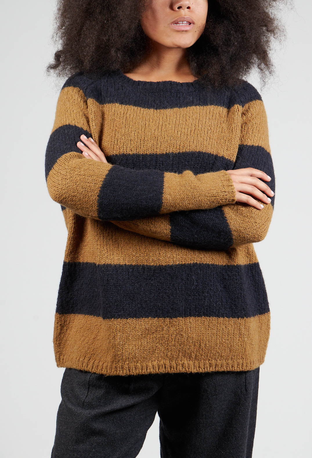 Jumper in Tobacco Black