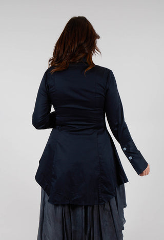 Alma Shirt in Navy Blue