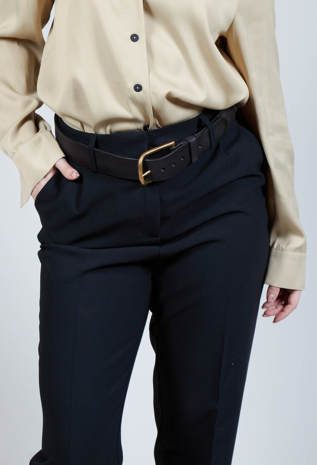 Tailored Trousers in Black