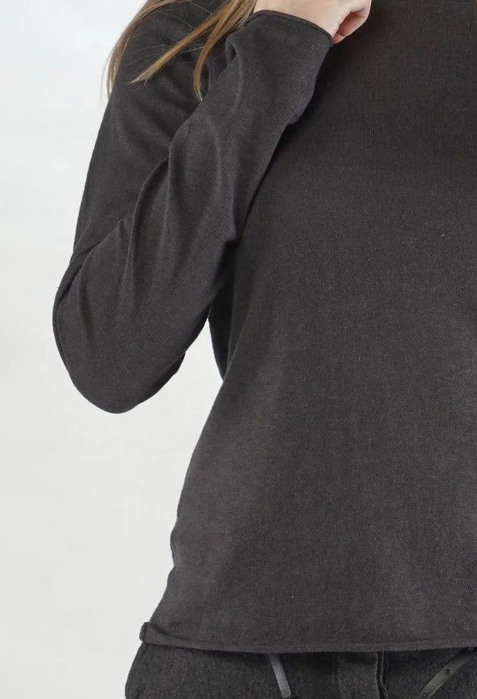 PRE-ORDER - Long Sleeve Jumper in Bone Print (Pictured in Swamp) - 1740701