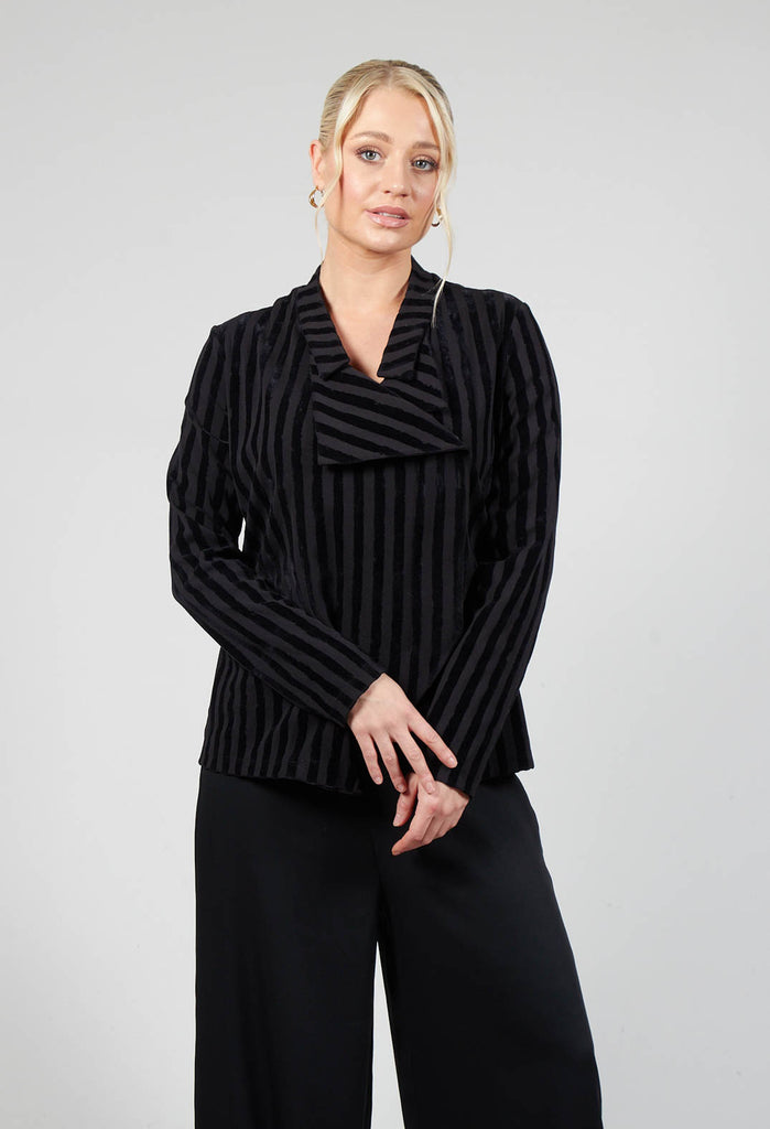 Velvet Jacket in Black