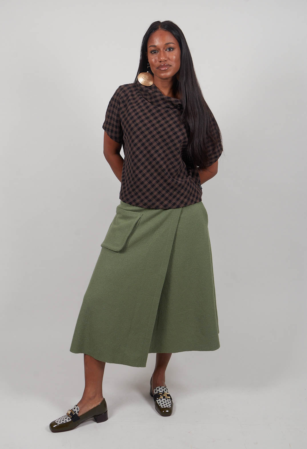 Kribi Skirt in Khaki