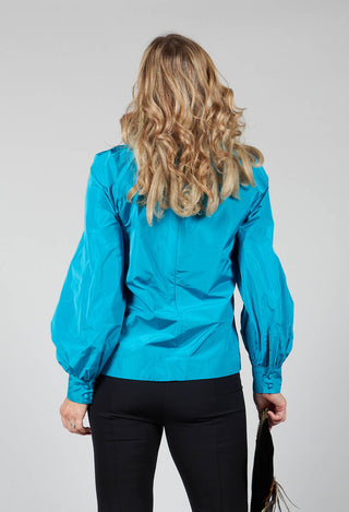 Blouse in Turchese