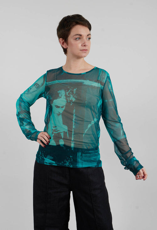 Printed Mesh Top in Clinico