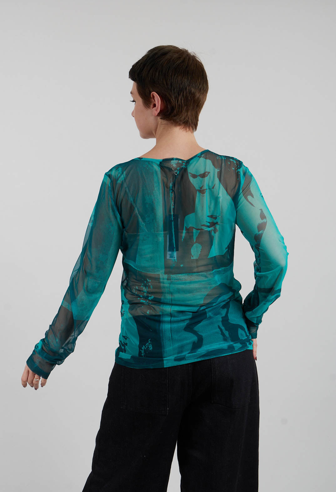 Printed Mesh Top in Clinico