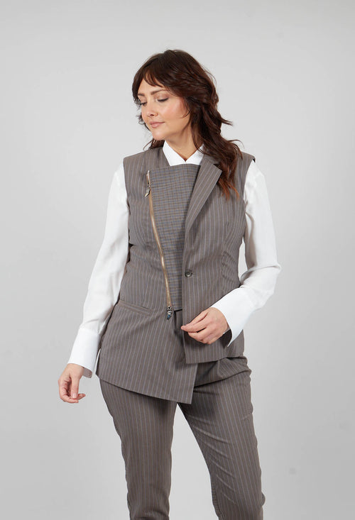Waistcoat in Brown