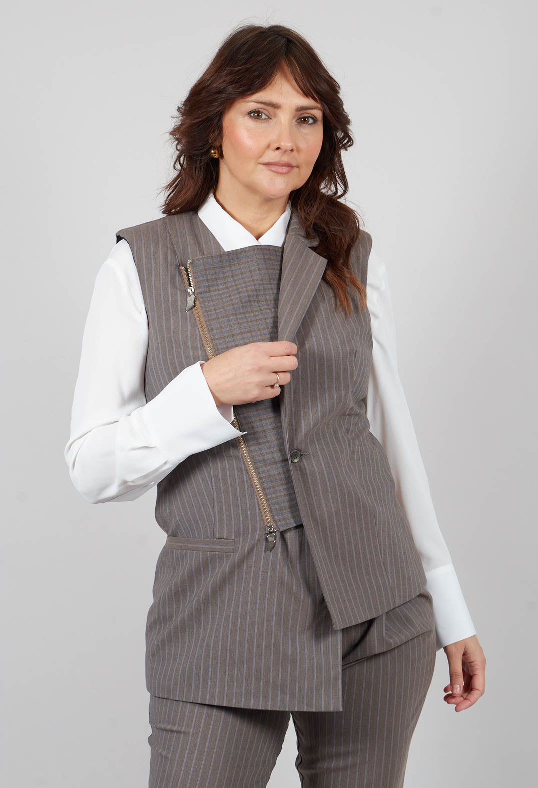Waistcoat in Brown
