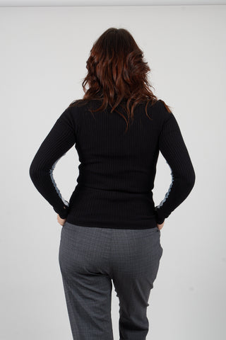 Textured Jumper in Grey