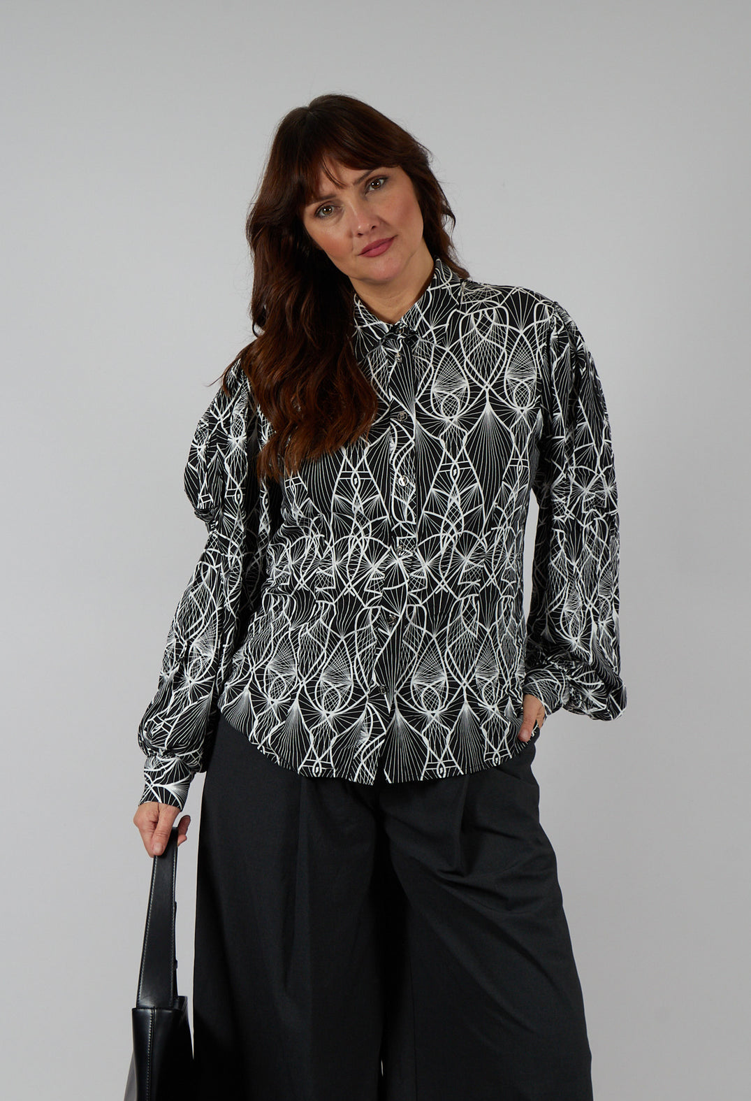Aztec Shirt in Black