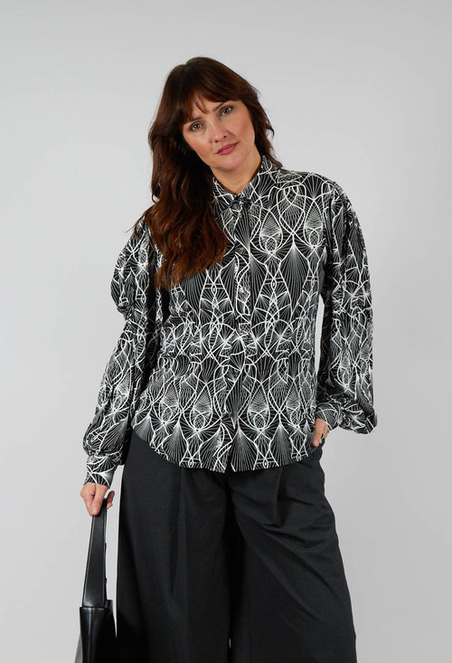 Aztec Shirt in Black