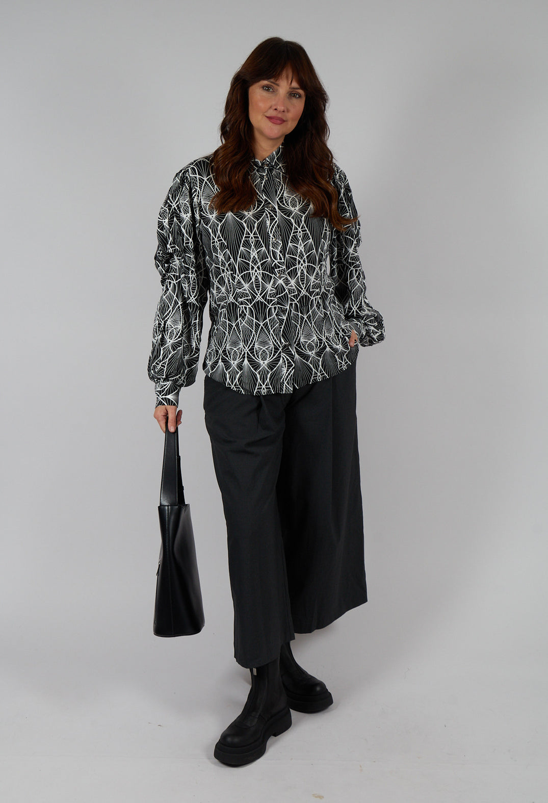 Aztec Shirt in Black