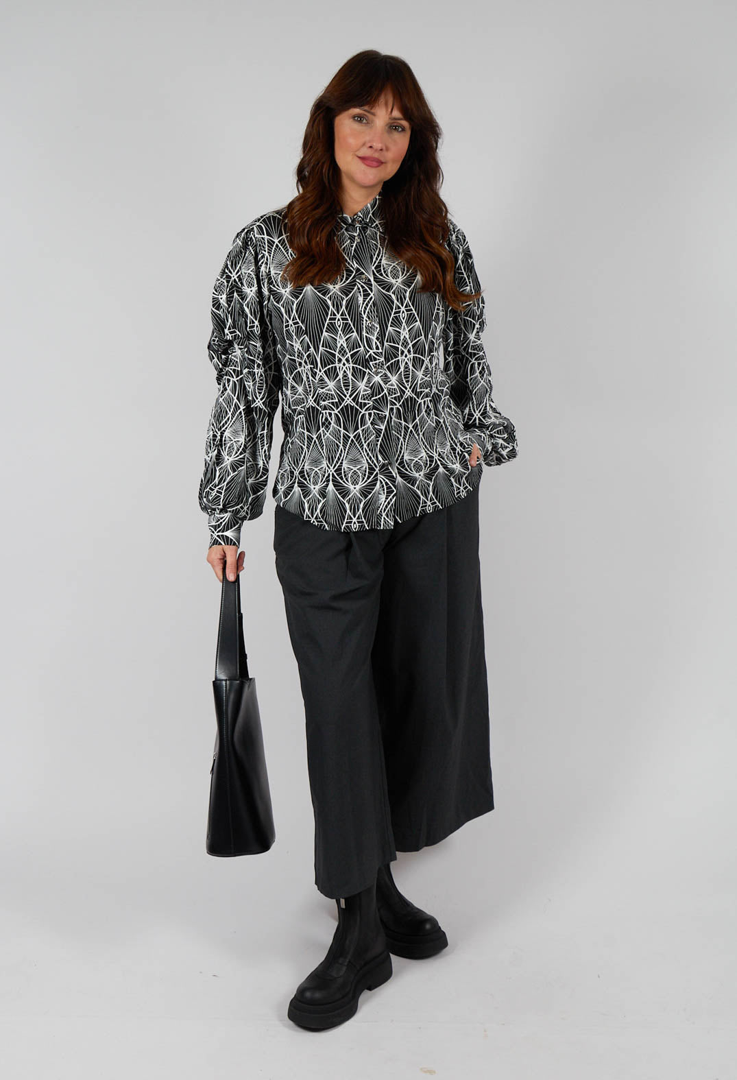 Aztec Shirt in Black