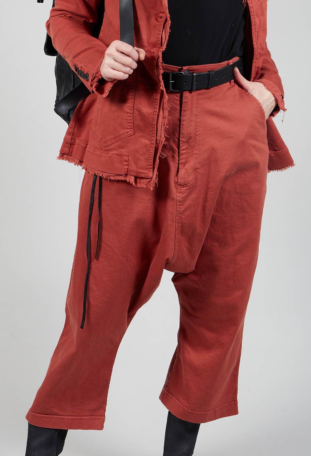 Hang Loose Trousers in Picante