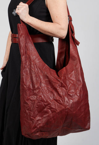 Suspender Bag in Waxy Cinnamon
