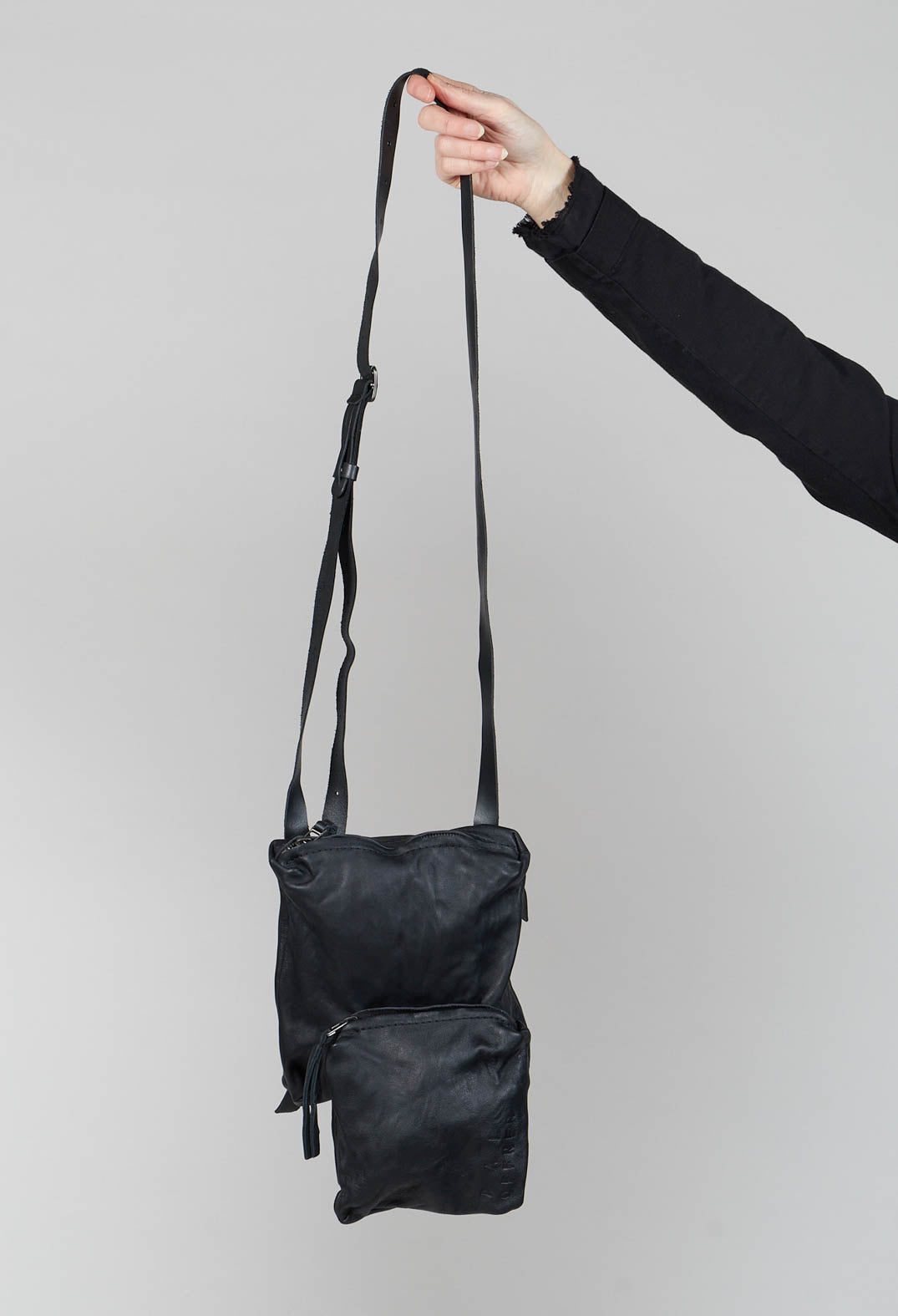Twin Pocket Bag in Black Original