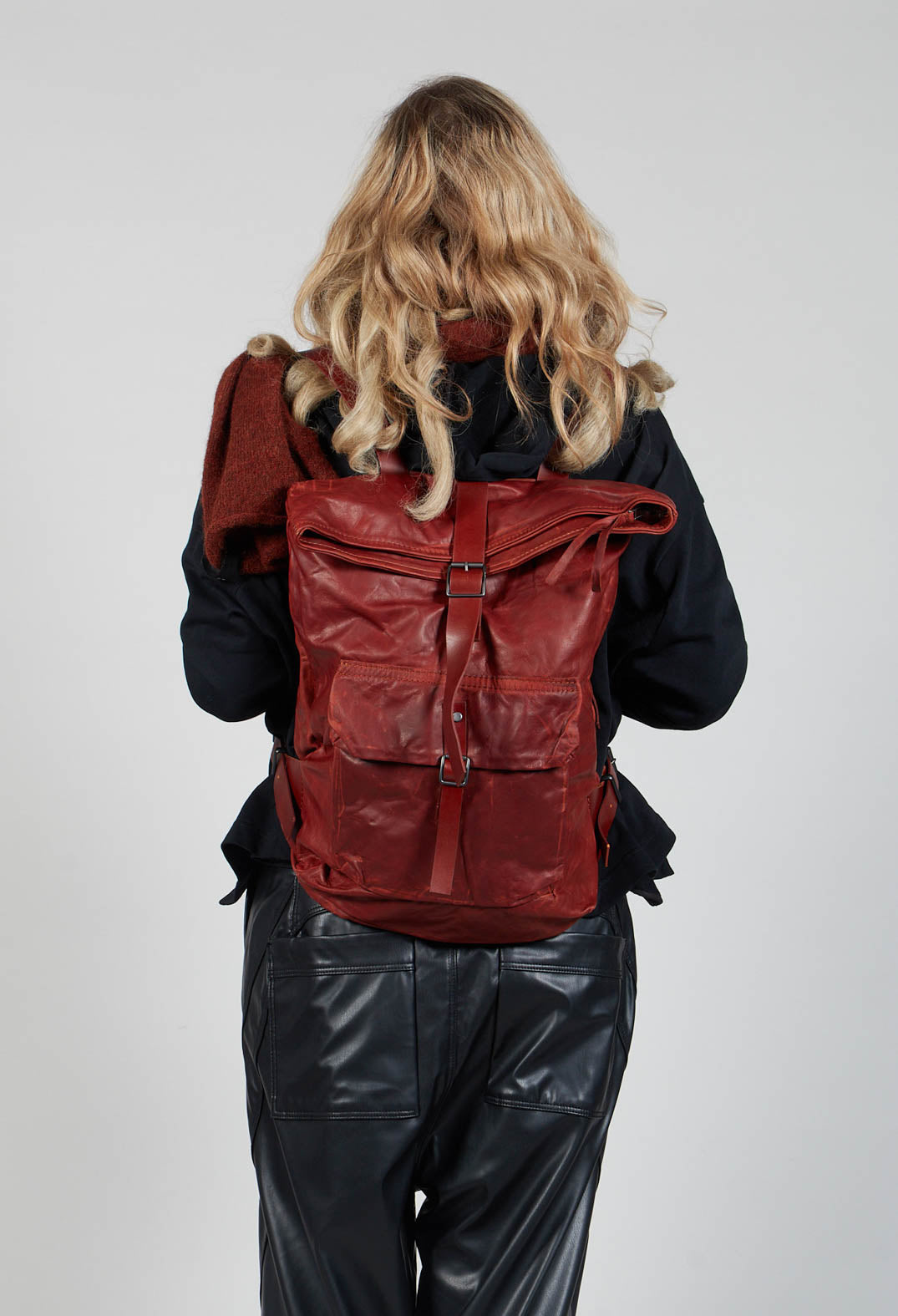 City Backpack in Waxy Cinnamon