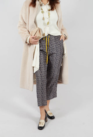 Still Trousers in Bee Charcoal